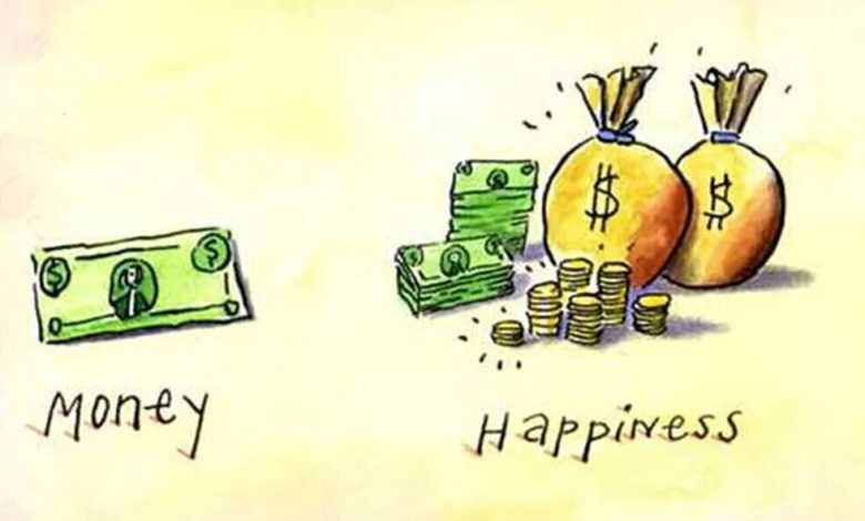 money cannot bring happiness story