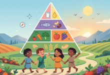 food pyramid paragraph