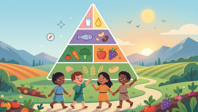 food pyramid paragraph